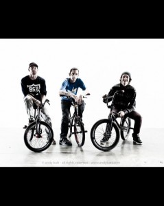 BMX riders Anthony, Codie and Patrick